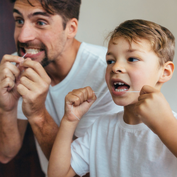 Fun facts about flossing: Not the TikTok kind, the toothy kind 🦷🦷