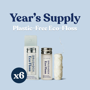 Eco-Friendly, Biodegradable Floss - 6 Pack - Subscribe & Save