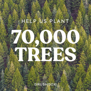 70,000 TREE PLANTING CAMPAIGN - 18m Supply of (x9) Pure Toothbrushes and x9 Trees Planted [One-Time Purchase]